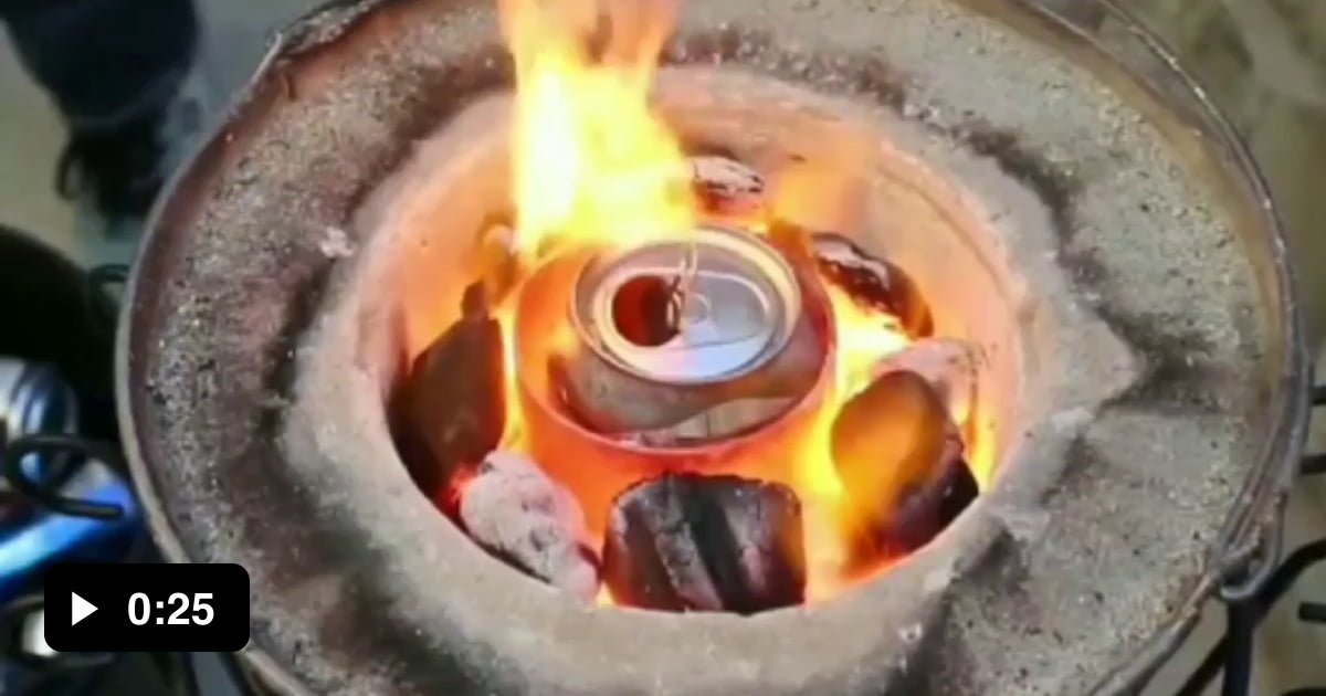Melting aluminium cans for casting 9GAG