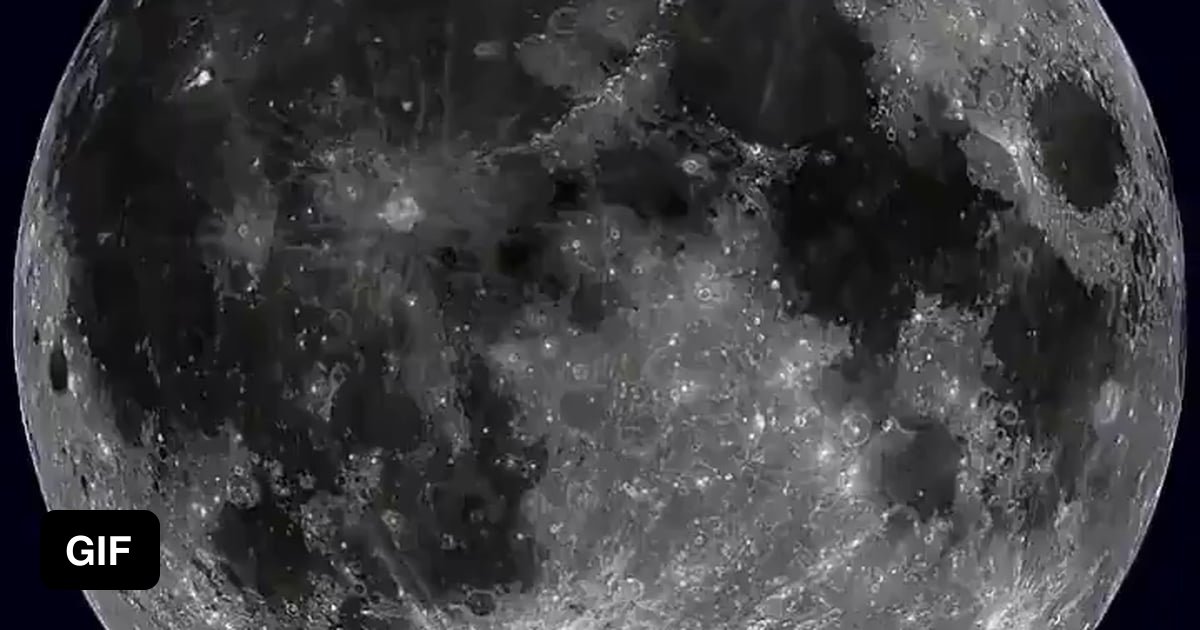 The Full Rotation of the Moon: A Beautiful, High Resolution Timelapse ...