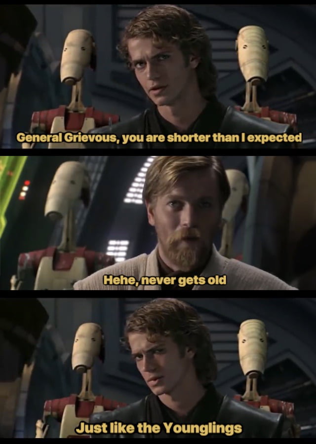 Prequel memes and younglings never gets old - 9GAG