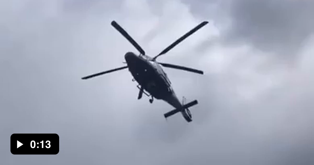 Helicopter rotor matching camera frame rate 9GAG