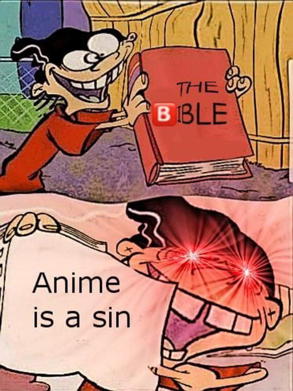 Is anime a sin