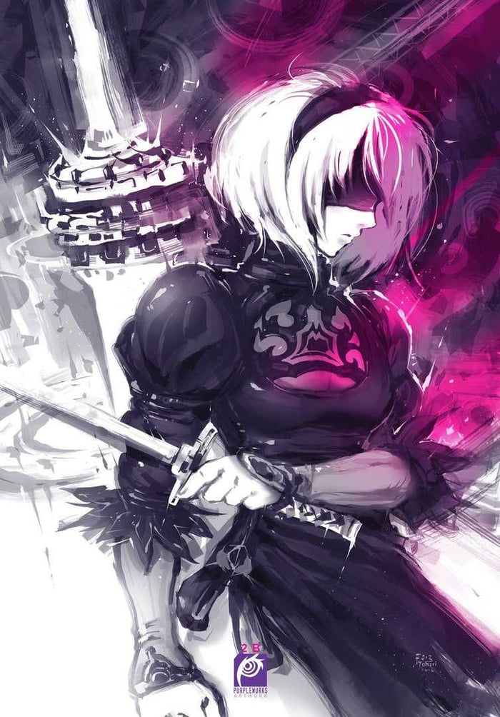 2B fan art - 9GAG