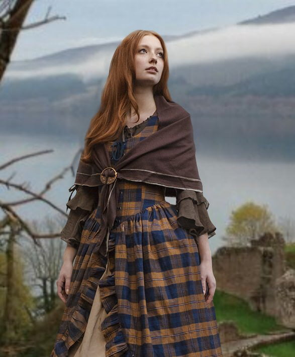 Scottish girl in female Scottish folk dress - 9GAG.