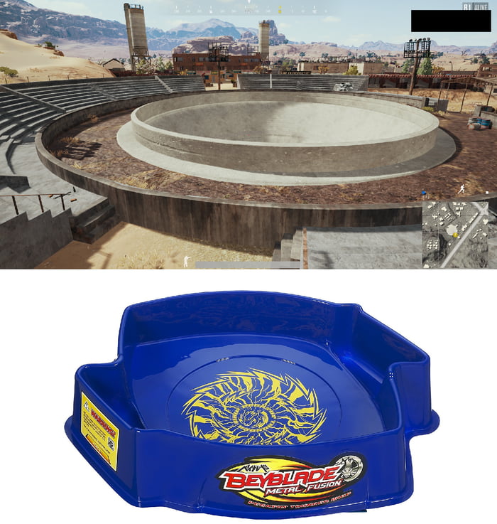 giant beyblade stadium