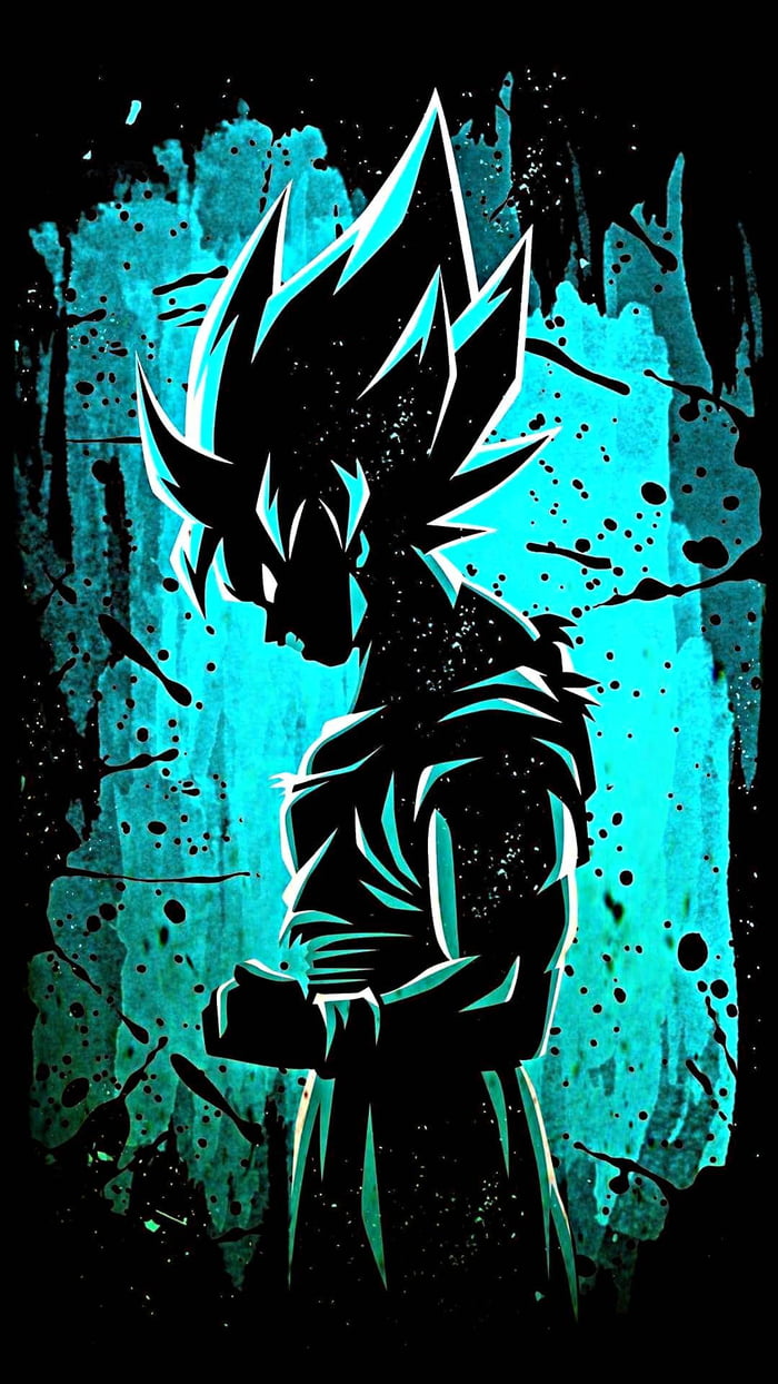 Wallpaper #9 - Goku (Blue) - 9GAG