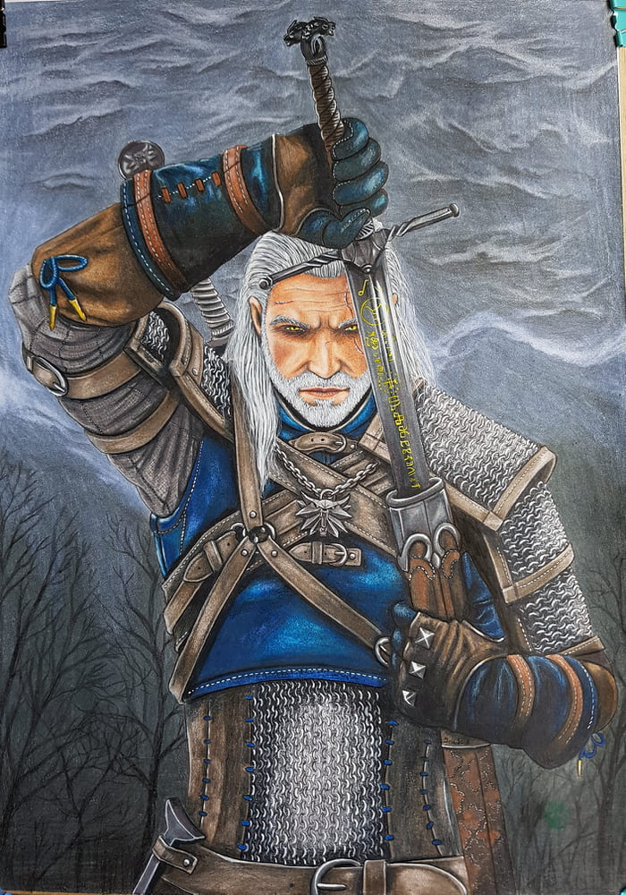 ArtStation - Geralt of Rivia.