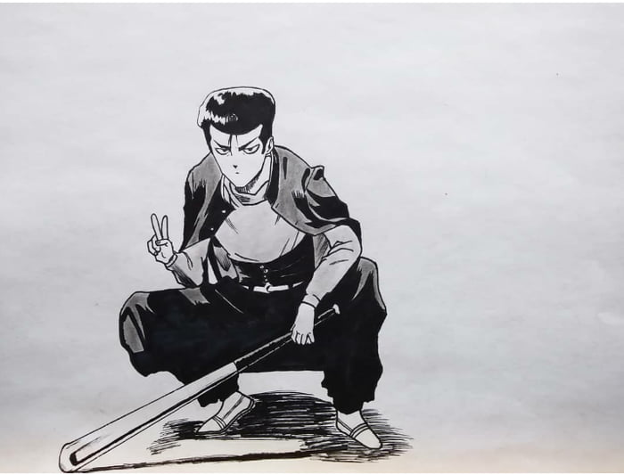 Drew my favorite character Metal Bat - 9GAG
