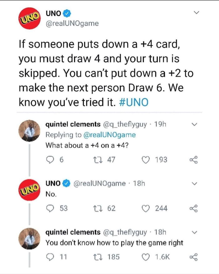 Uno doesn't know 9GAG