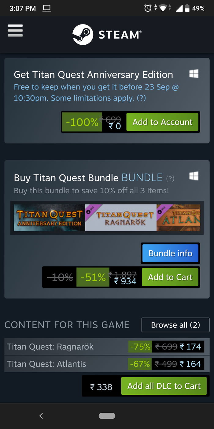 titan quest free