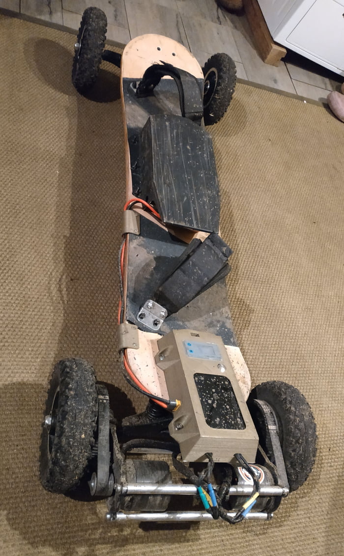Electric Mountain Board project almost done! Still needs a bit of