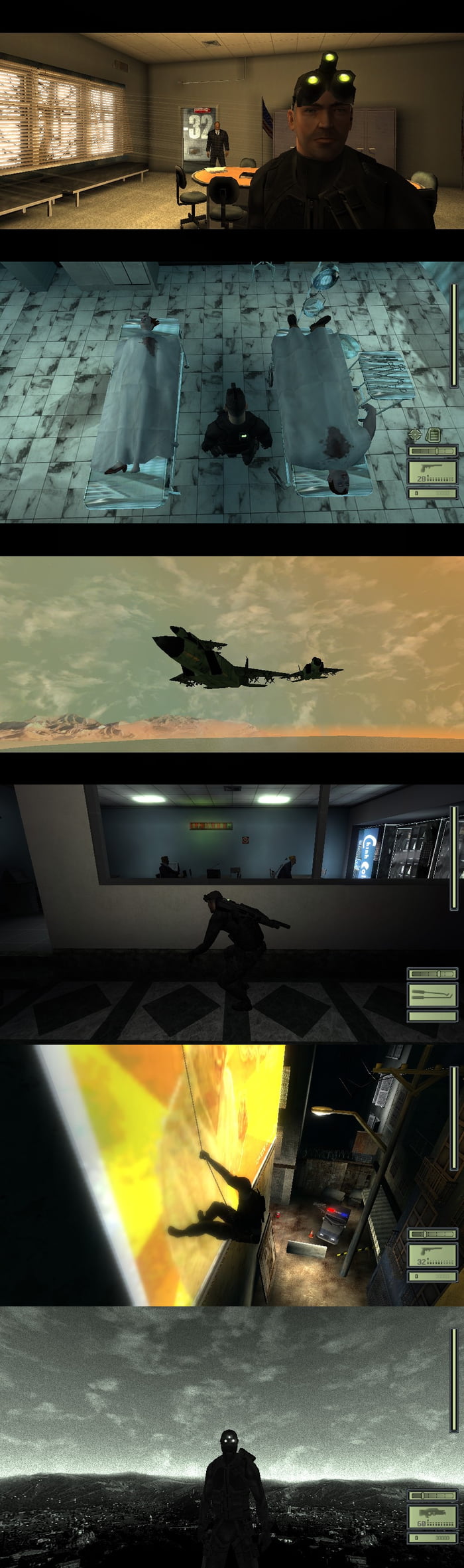 I (re)played the first Splinter Cell on Steam last night. Almost twenty ...