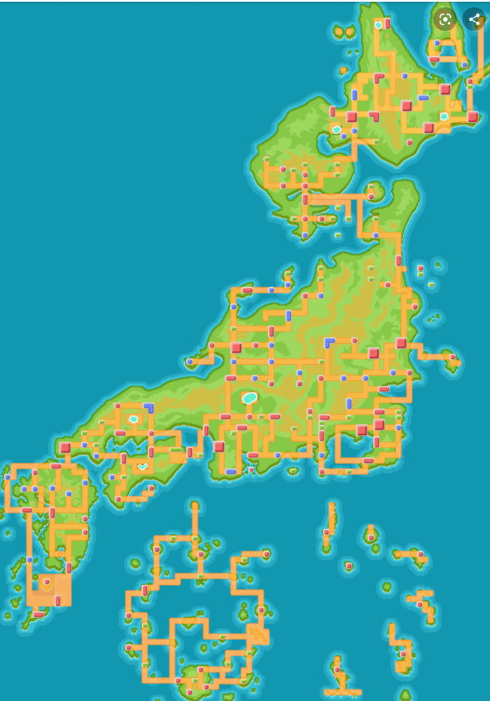 When You Realise All The Region S From Pokemon Make Up The Japan Map 9gag