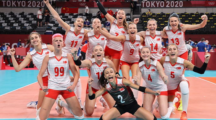 Our volleyball girls knocked the last Olympic Champion China 3-0 out ...