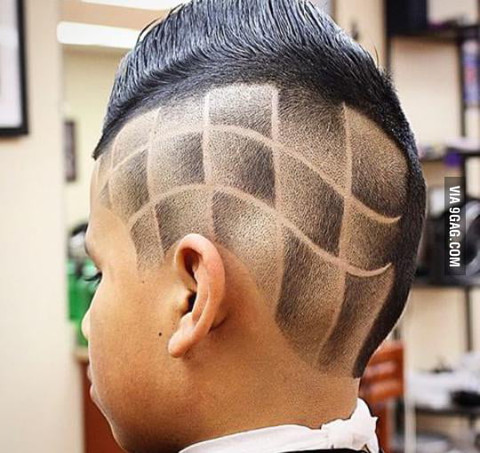 When your barber has a PHD. - 9GAG