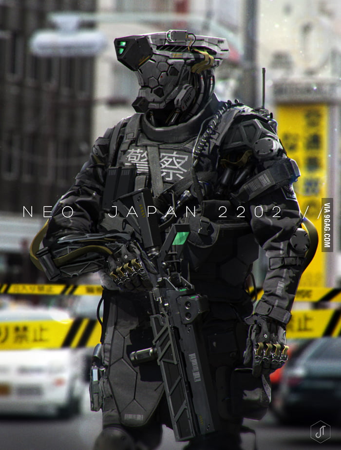 Neo Japan 2202, A Completely Original Sci-fi Series By Johnson Ting - 9GAG