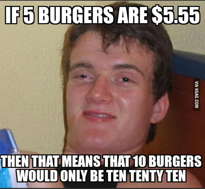 While passing a local burger place. - 9GAG