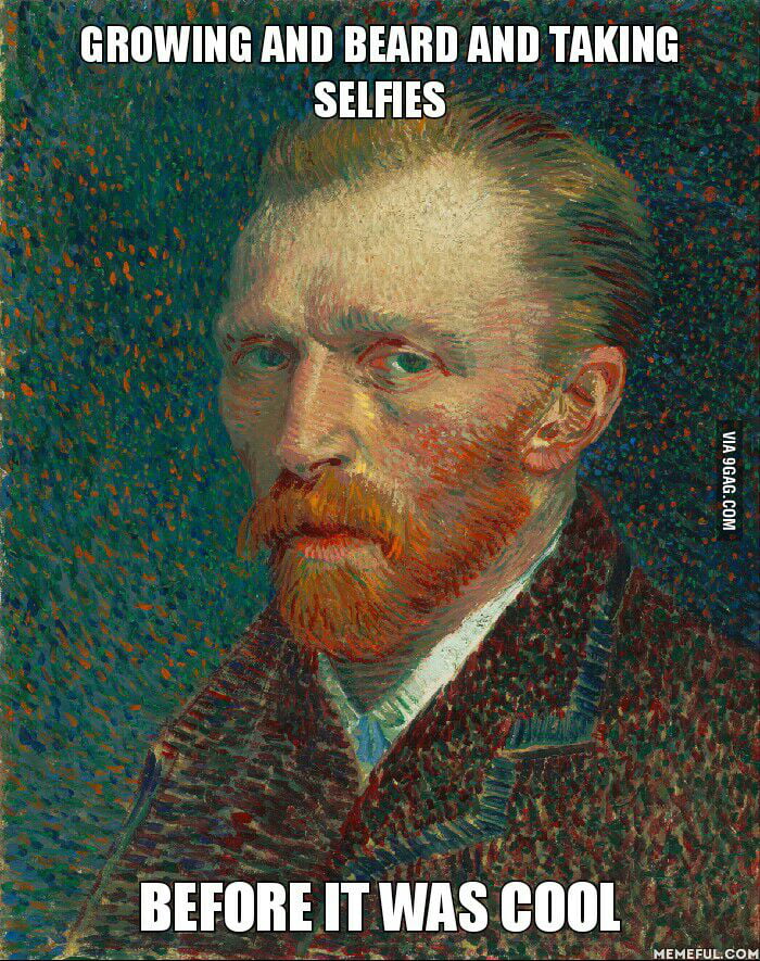 Hipster Van Gogh! - 9GAG