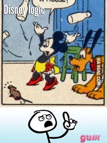 Disney logic - 9GAG