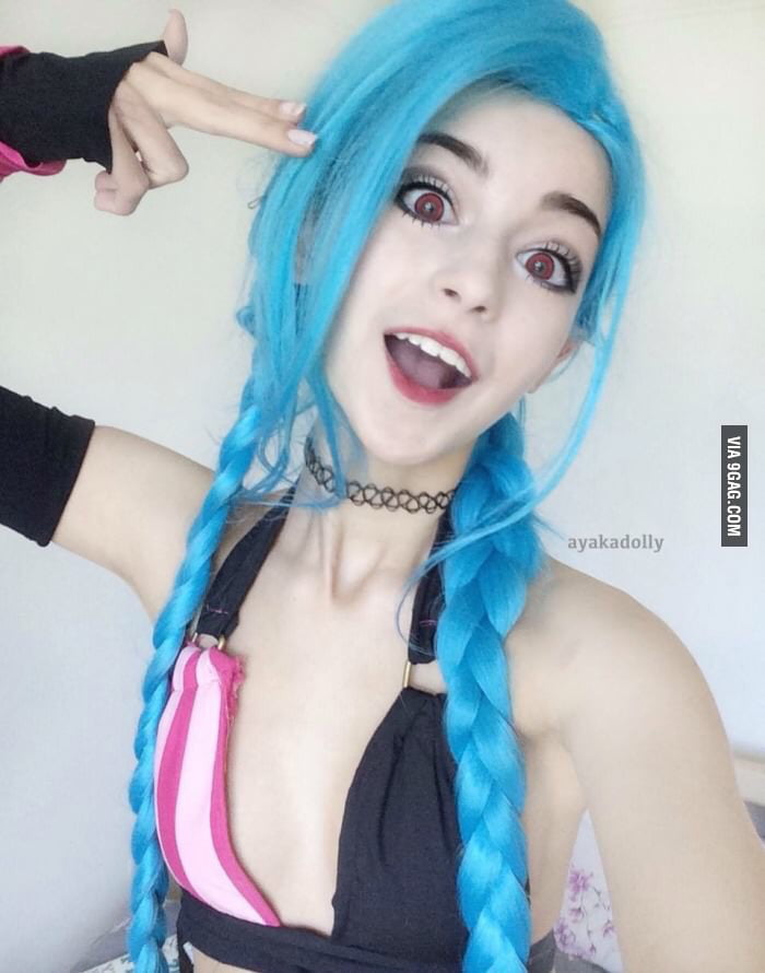 Best Jinx Cosplay Ive Seen 9gag