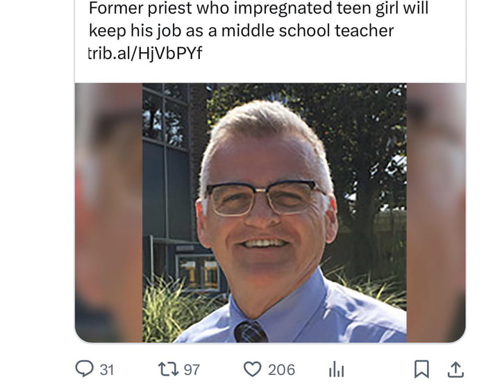 A Priest RAPED A 14 Year Old Girl, Left The Clergy, And Now Gets To ...