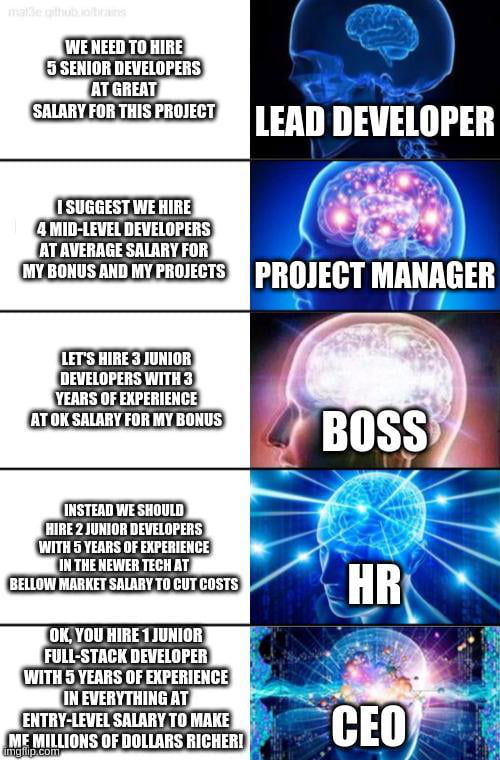HiringDevelopers - 9GAG