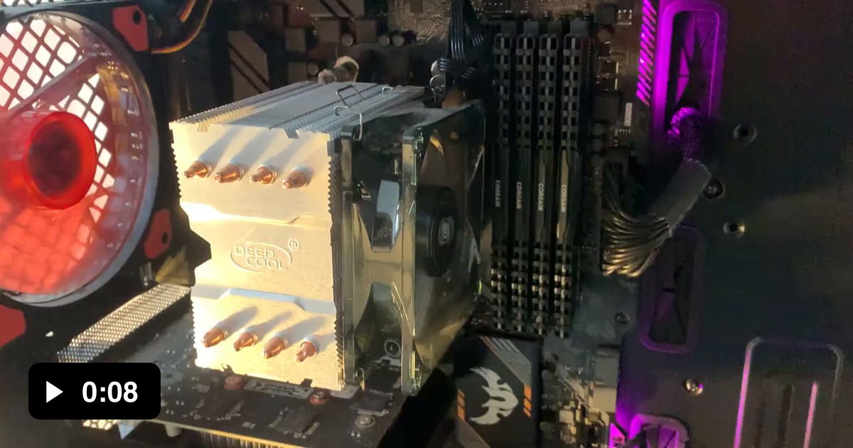 Funny noise coming from the cpu fan. 9GAG