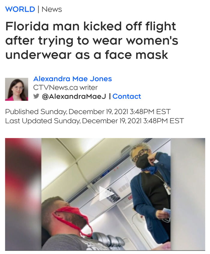 Florida Man Strikes Again Gag