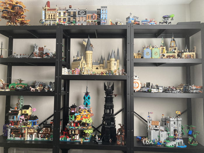 IKEA BROR shelves with their adjustable height and size are amazing for ...