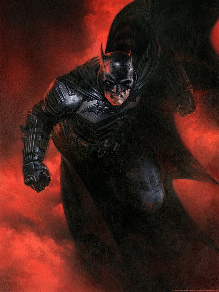 New The Batman poster art by Gabriele Dell'Otto - 9GAG