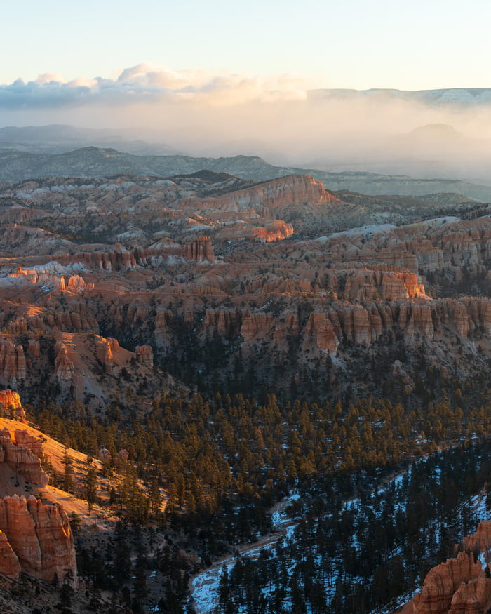 Inspiration Point At Bryce Canyon National Park Utah Usa 9gag