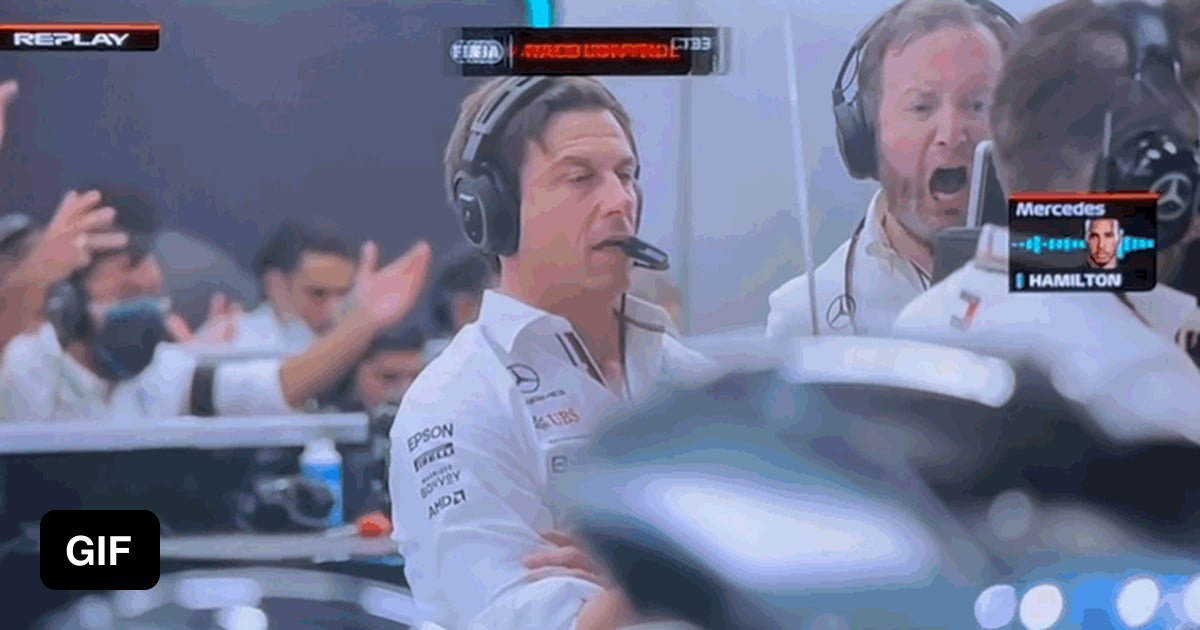 Toto Wolff trying not to become a meme becomes one anyways - 9GAG