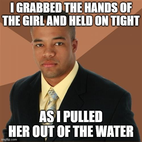 He Grabbed Her - 9GAG