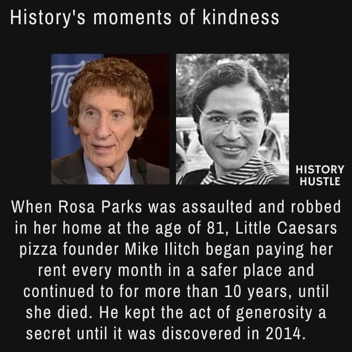 rosa parks little caesars snopes