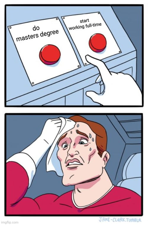 I don't know what I should do ... and at this point I'm too afraid to ...