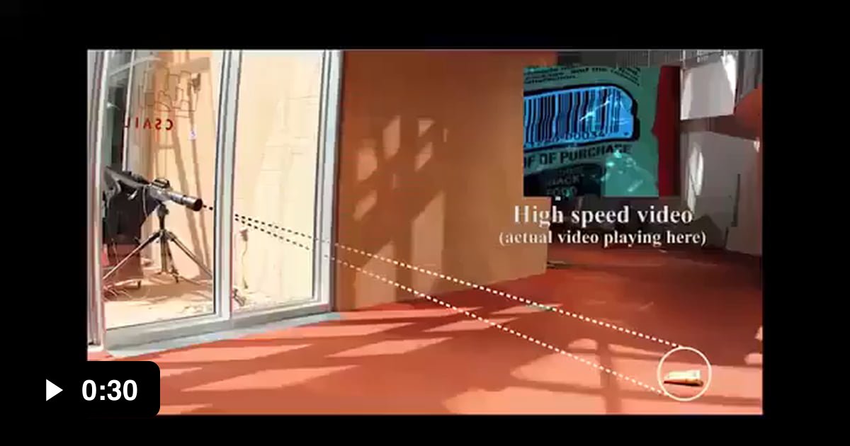 This algorithm can reconstruct an audio by analyzing minute vibrations