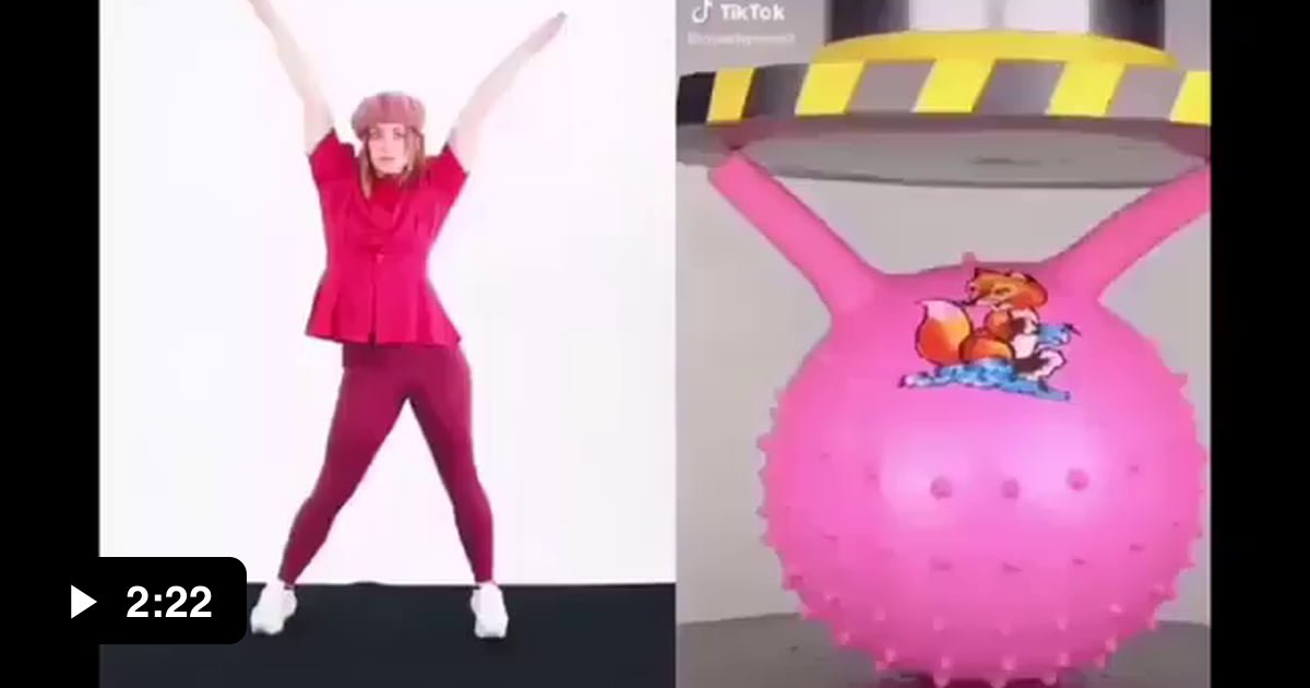 Hydraulic press interpretive dance 9GAG
