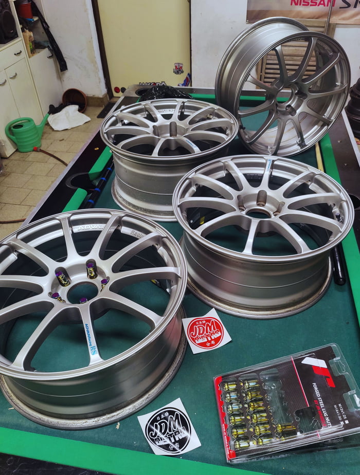 Got my second hand wheels finally, they are in worse condition than