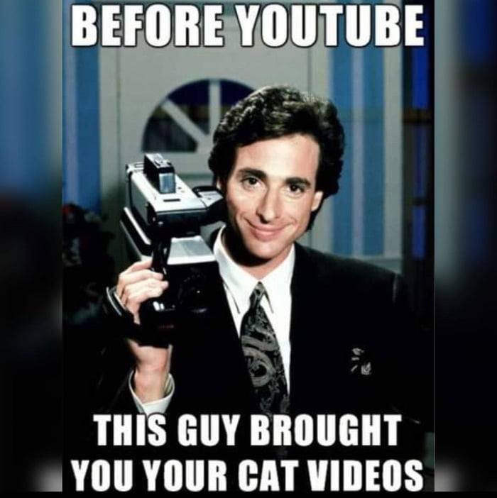 2,135 points * 55 comments - R.I.P. Bob Saget - 9GAG has the best funny pic...