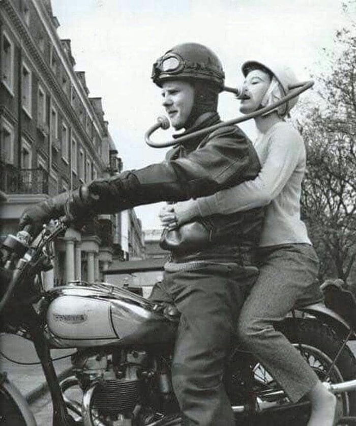 Helmet with a built - in communication device so that the motorcycle