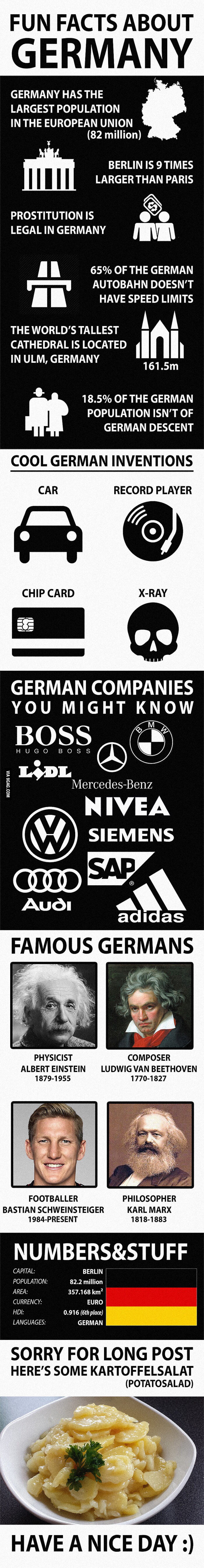 Fun Facts About Germany 9GAG