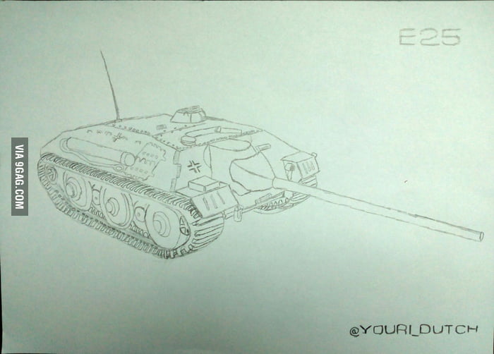 The Most Loved Hated Tank In Wot The E25 9gag