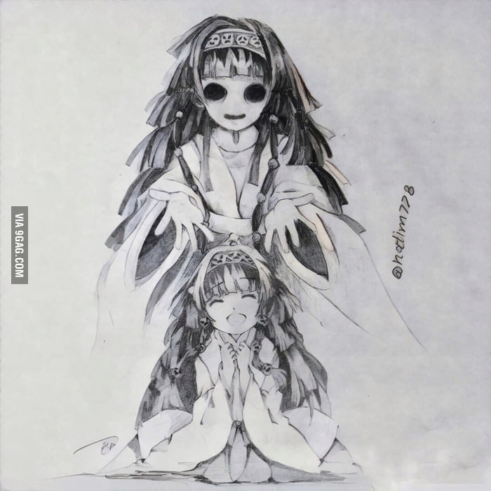 My Draw For HxH Alluka Zoldyck What Do U Think 9GAG