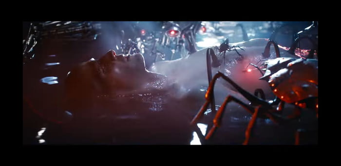 Neo's body from Revolution appears on Matrix Resurrections trailer. - 9GAG