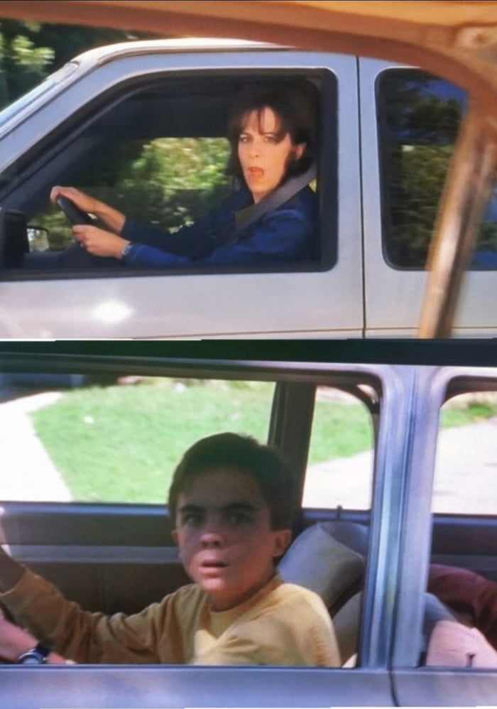 Malcolm in the middle did it before 9GAG