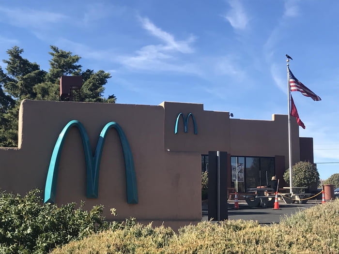 This Is A Mcdonalds In Sedona, Az. It Is The Only Mcdonalds In America 