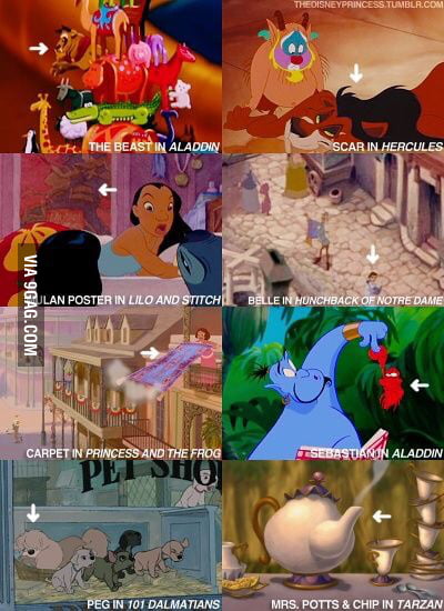 Just some Disney easter eggs - 9GAG