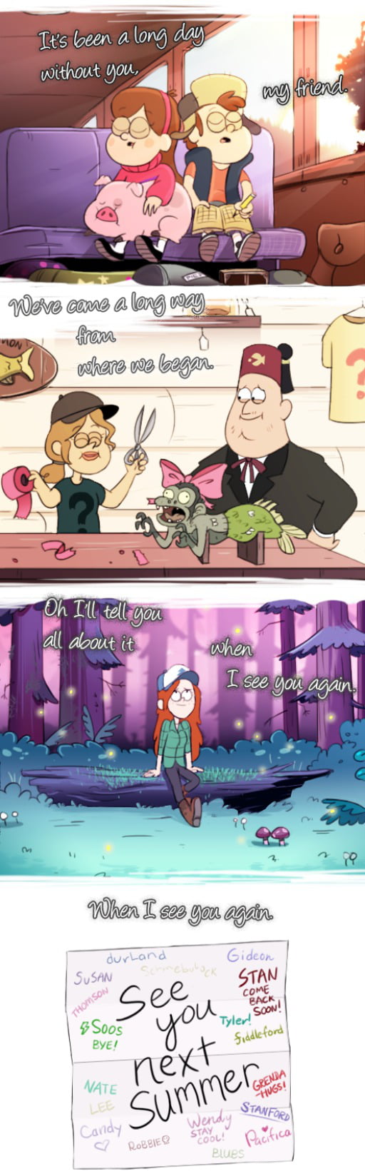 All aboard the feel train (Gravity Falls:One of the best cartoons of this  generation) - 9GAG