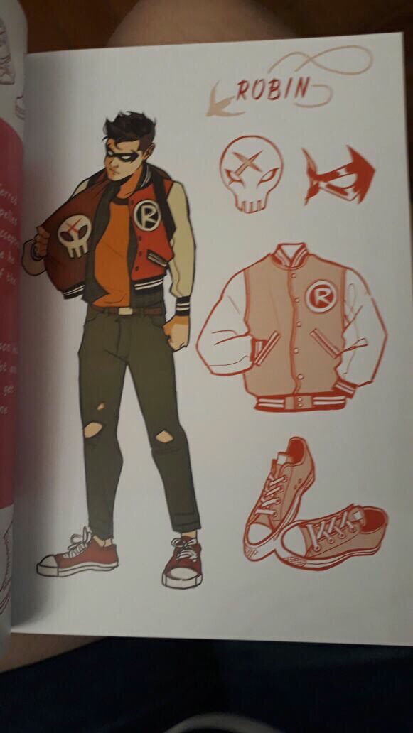 You guys have any tips tutorials on how I could do a cosplay of Casual Robin from Gabriel Picolo fanzine More specifically his mask the jacket and the Red X inside the Jacket