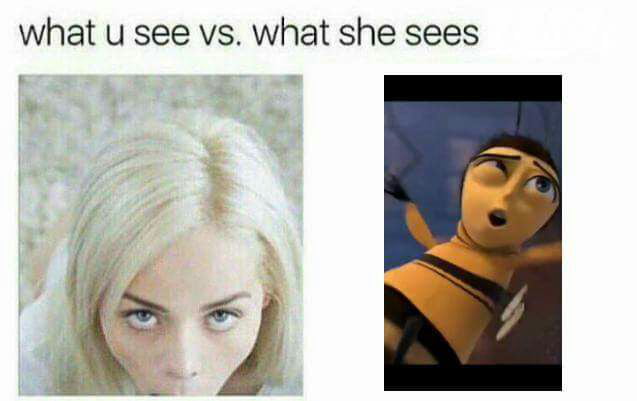 He sees перевод. Мем what she see. What u see vs what she sees оригинал. Мем what she sees vs what you see. What he sees vs what she sees.