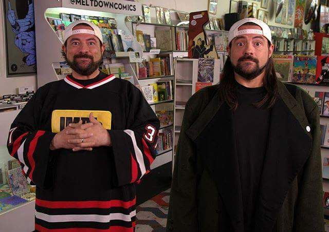 Kevin Smith just ran into a guy who looks more like Kevin Smith than ...